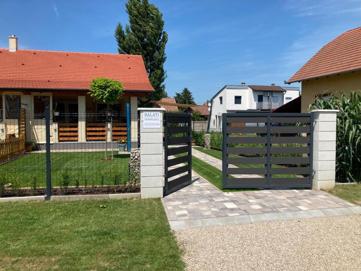 Balati Vendeghaz Apartment Balatonmariafurdo Luaran gambar